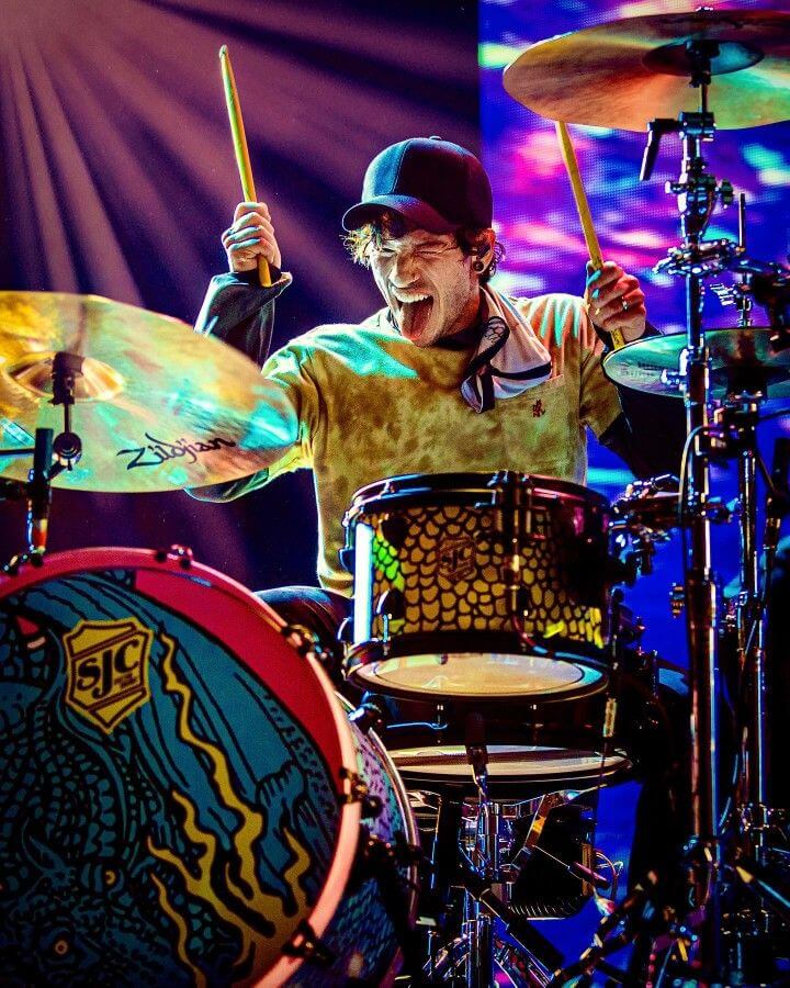 Josh Dun. Baterista del duo Twenty One Pilots